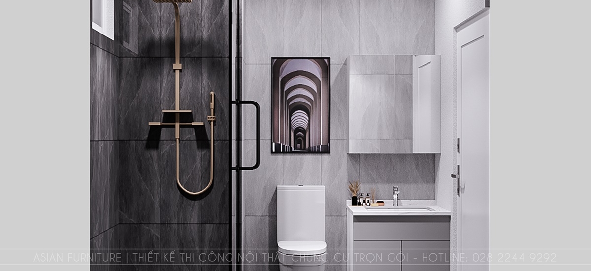 Thiết kế phòng ngủ master căn hộ Flemington 81m2 2