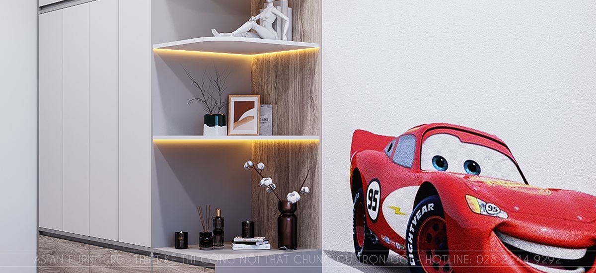 Thiết kế phòng ngủ 3 căn hộ Flemington 81m2 1