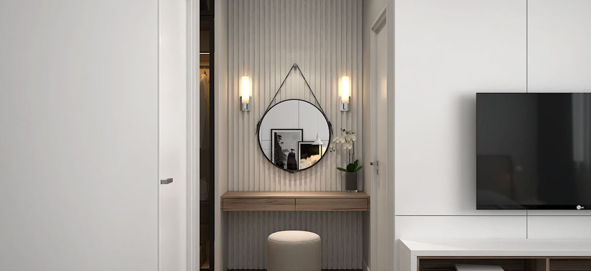 Thiết kế nội thất phòng ngủ Master căn hộ Lavila 200m2 4