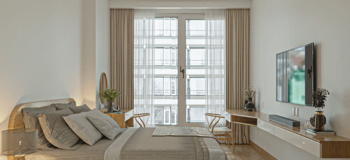 Hình ảnh thiết kế căn hộ The Antonia - Phòng ngủ 1