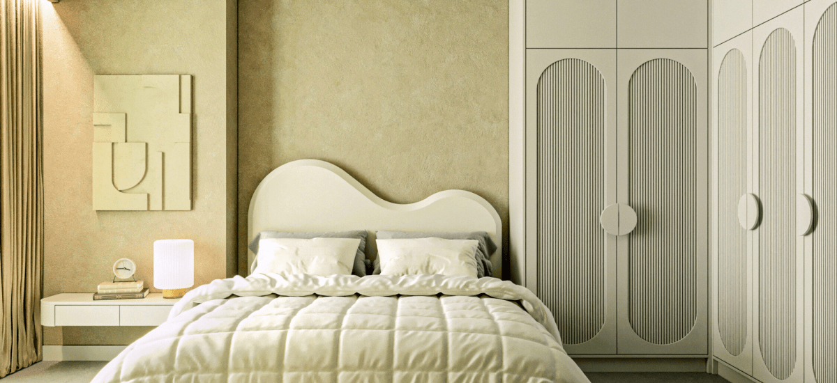 Thiết kế căn hộ The Antonia - Phòng ngủ Master 2