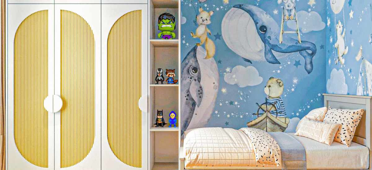 Thiết kế căn hộ The Antonia - Phòng ngủ nhỏ 1